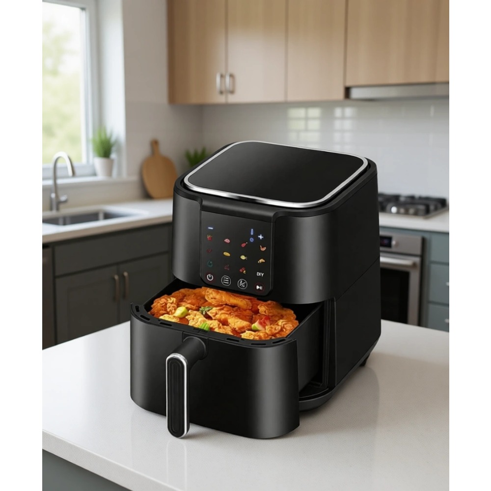 Home Cooking Meal - Large 6Qt Oil Free Airfryer Oven