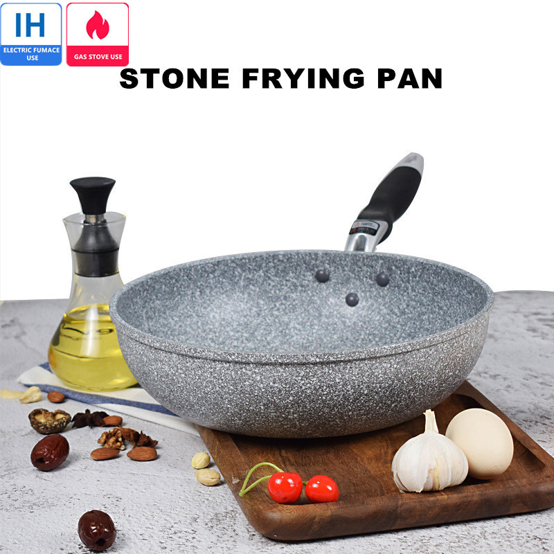 Non-Stick Pan Durable Stone Fr - Home Cooking Gas 评论和价格
