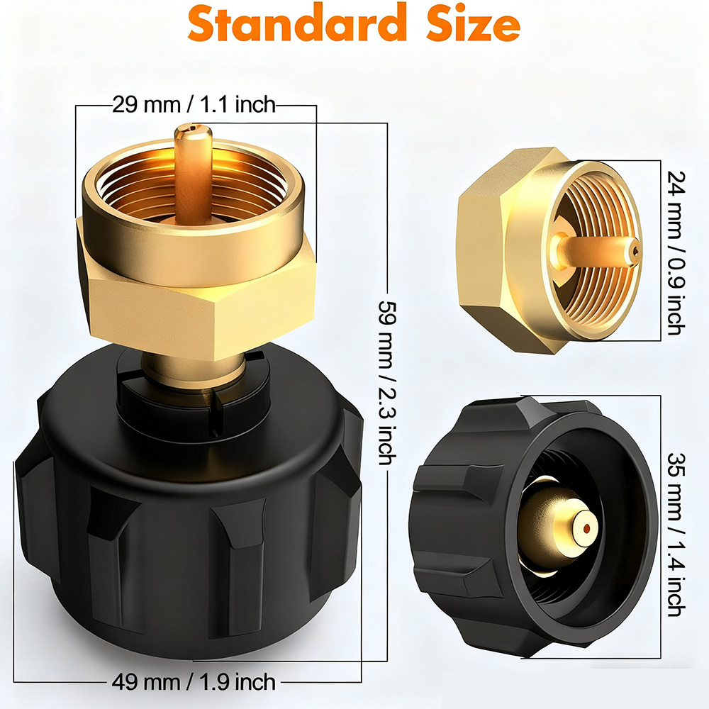 1pc Propane Refill Adapter for - Home Cooking Gas 评论和价格