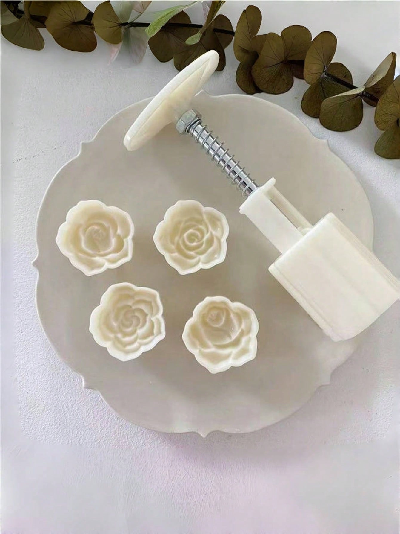 Rose Shaped Mooncake Mold Setw - Home Cooking Asian 评论和价格