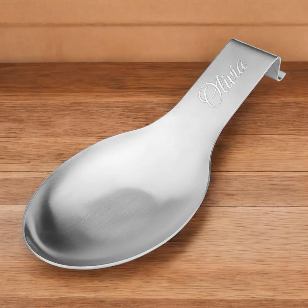 Personalized SPOON REST TRAY S - Mom'S Home Cooking 评论和价格