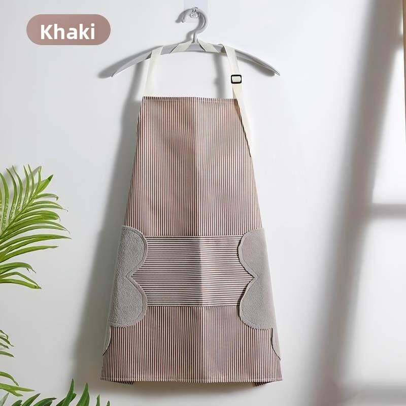 Oxford Cloth Apron Unisex Kitc - Home Cooking Oil Disposal 评论和价格