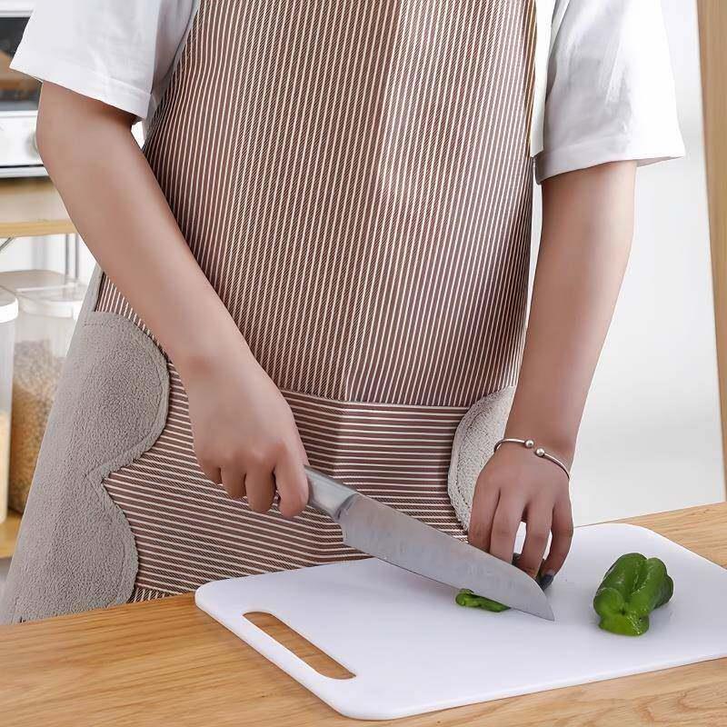 Oxford Cloth Apron Unisex Kitc - Home Cooking Oil Disposal 评论和价格