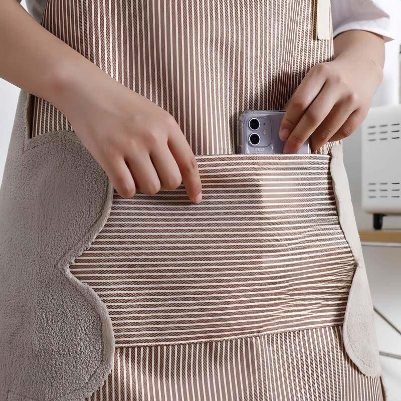 Oxford Cloth Apron Unisex Kitc - Home Cooking Oil Disposal 评论和价格