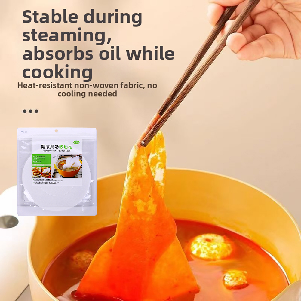 Oil-Absorbing Papers,100/200/3 - Home Cooking Oil Disposal 评论和价格