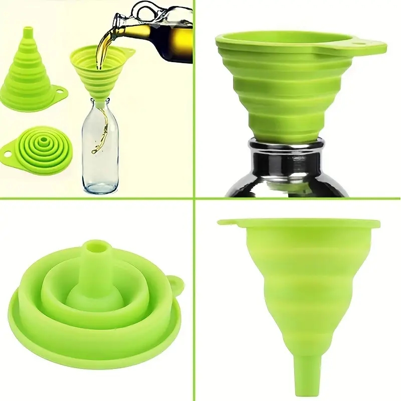 Silicone Folding Funnel Multif - Home Cooking Oil 评论和价格