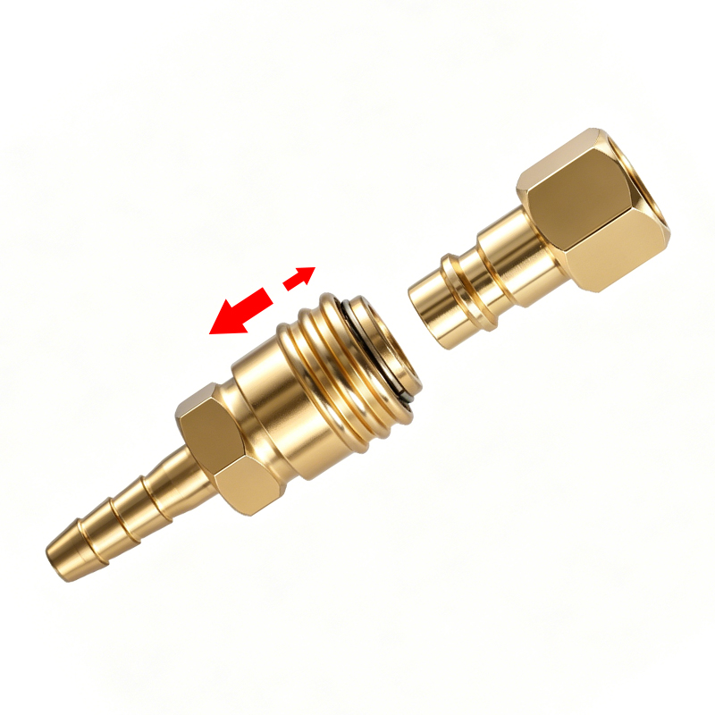 8mm Brass LPG Gas Quick Releas - Home Cooking Gas 评论和价格