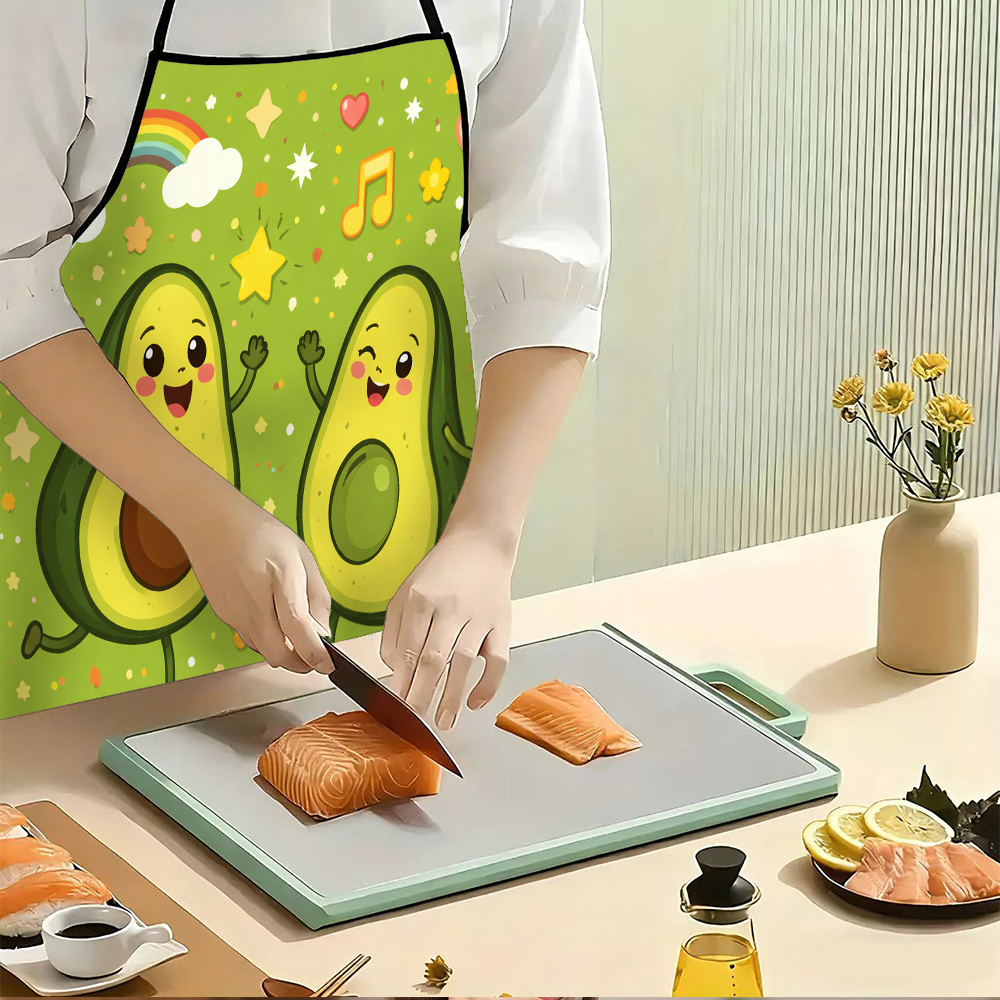 Cute Dancing Avocado Apron, Fu - Mom'S Home Cooking 评论和价格