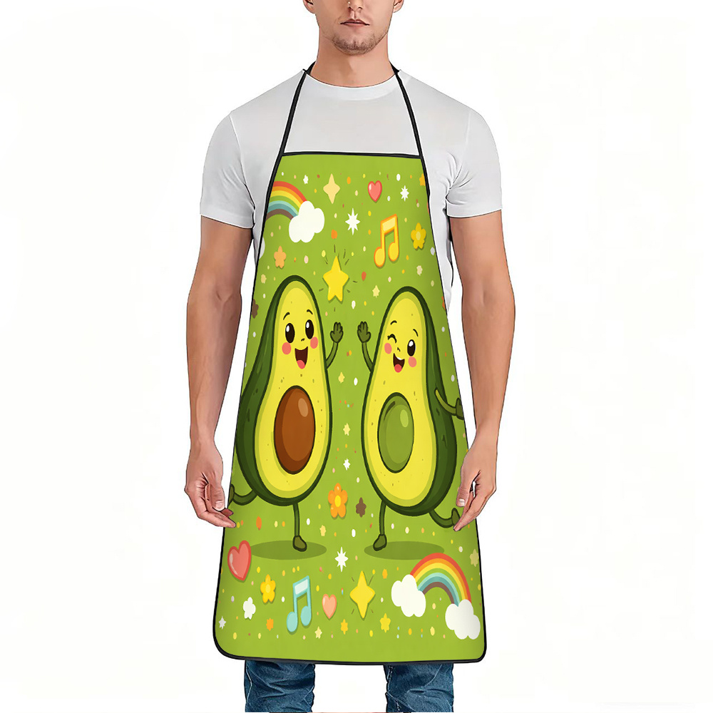 Cute Dancing Avocado Apron, Fu - Mom'S Home Cooking 评论和价格