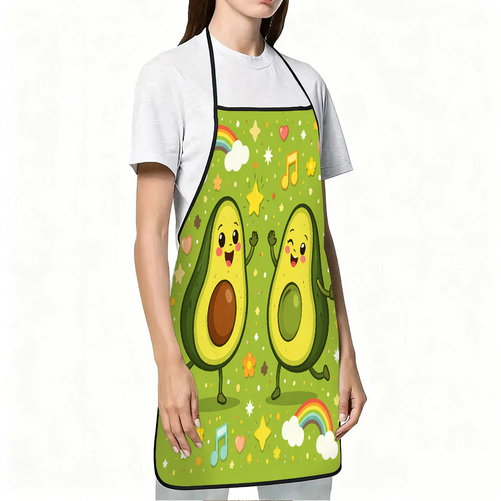 Cute Dancing Avocado Apron, Fu - Mom'S Home Cooking 评论和价格
