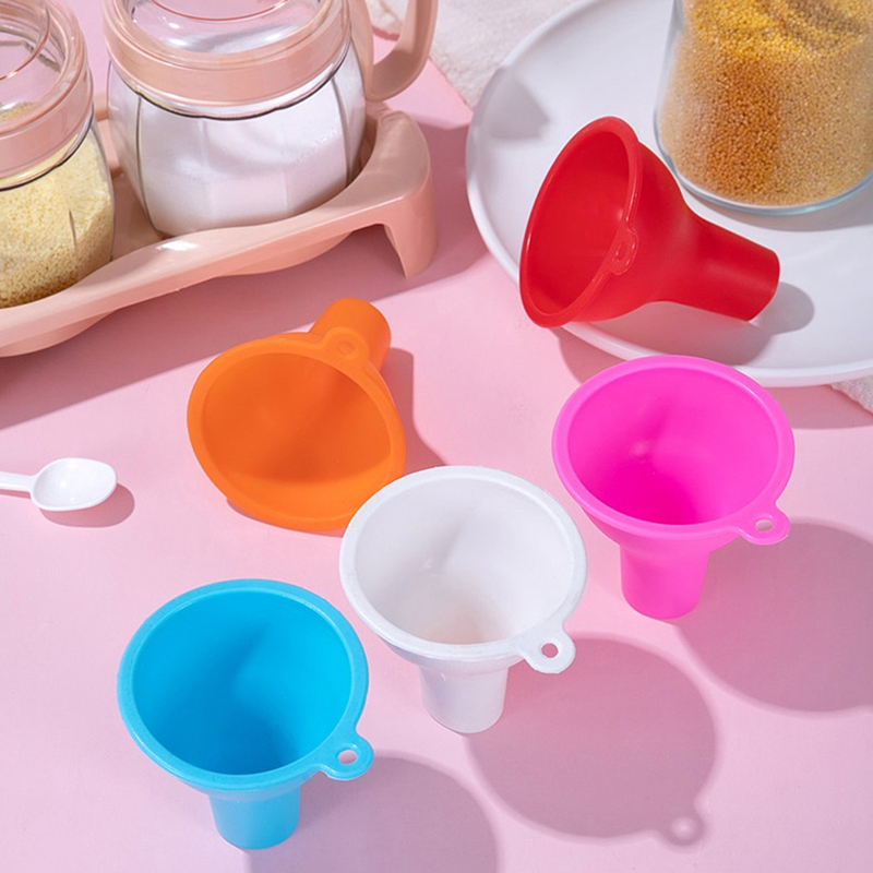 【8CM Silicone Wide-Mouth Funne - Home Cooking Oil 评论和价格
