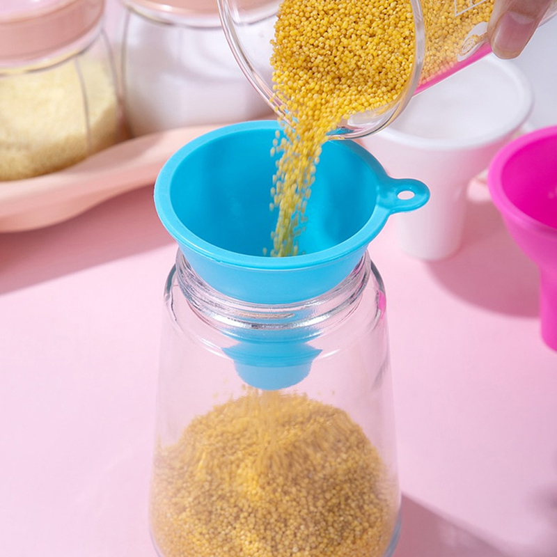 【8CM Silicone Wide-Mouth Funne - Home Cooking Oil 评论和价格