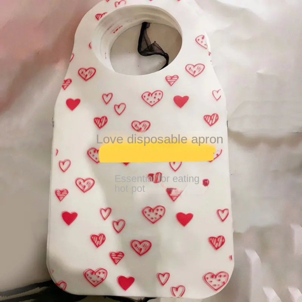 10Pcs/Bag Heart Printed Dispos - Home Cooking Oil Disposal 评论和价格