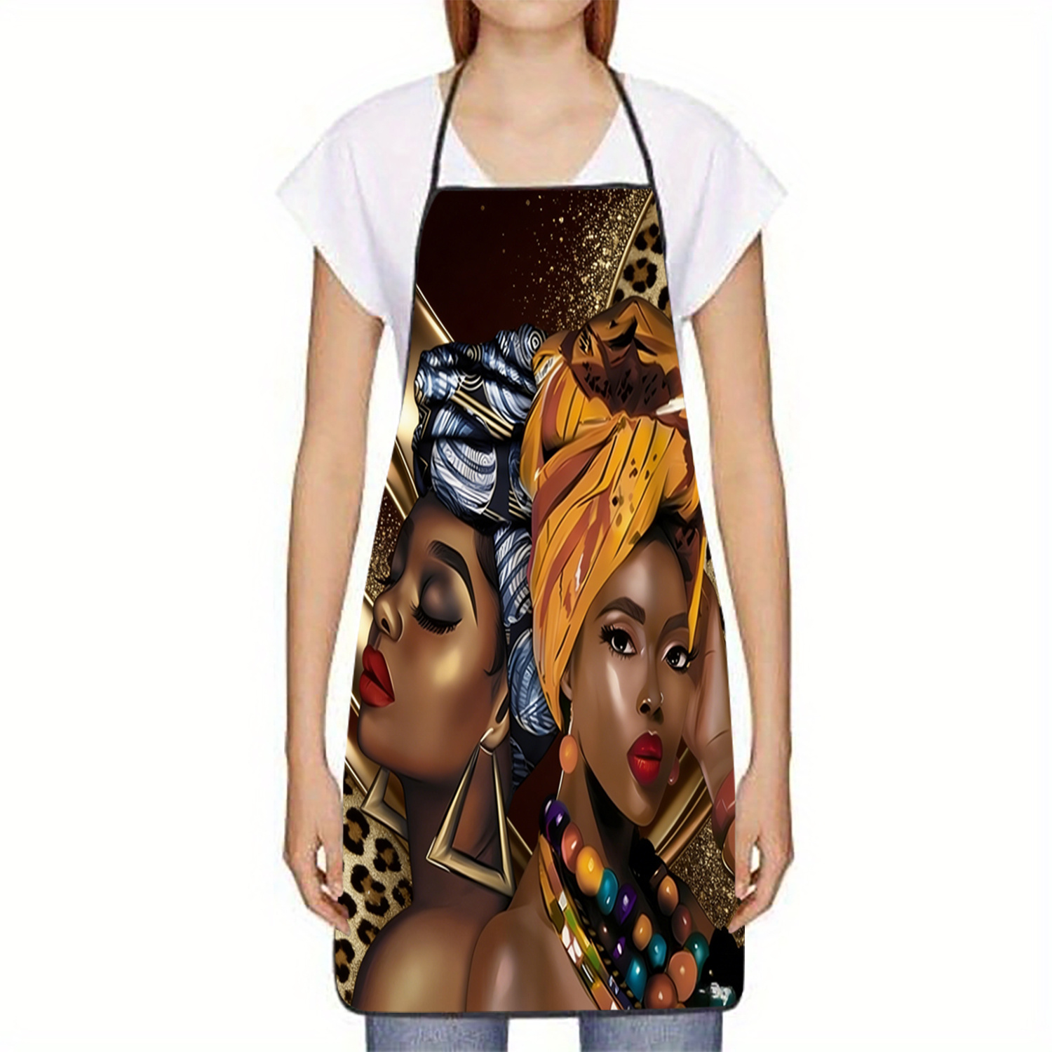 Afrocentric Women Art Apron, A - Mom'S Home Cooking 评论和价格