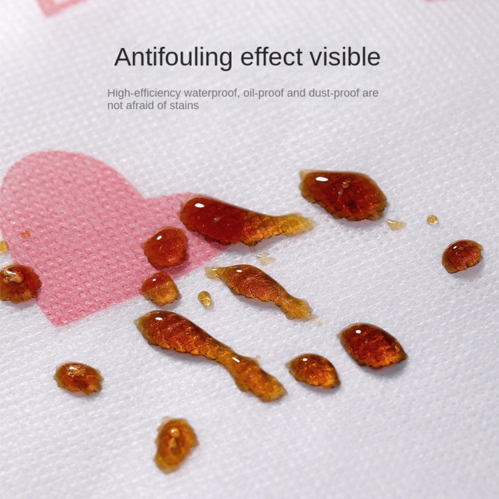 10Pcs/Bag Heart Printed Dispos - Home Cooking Oil Disposal 评论和价格