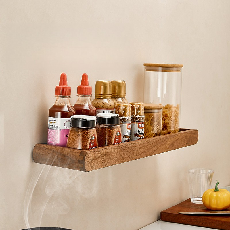 ‌Rustic Asian Kitchen Shelf -  - Home Cooking Asian 评论和价格