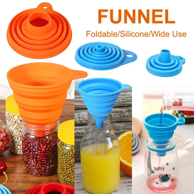 1/4PCS Silicone Collapsible Fu - Home Cooking Oil 评论和价格