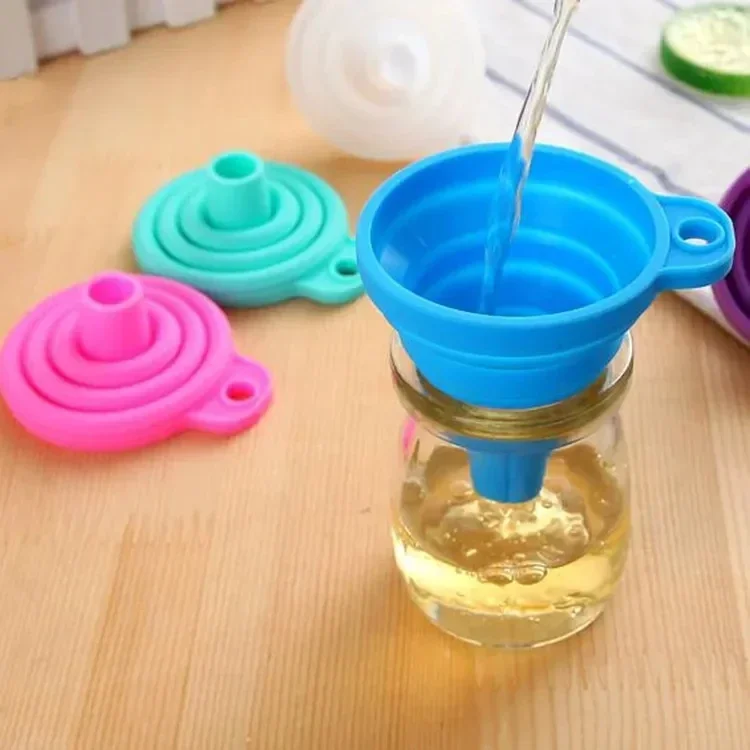 1/4PCS Silicone Collapsible Fu - Home Cooking Oil 评论和价格