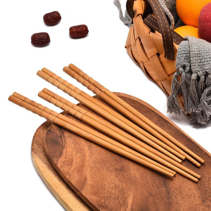 1 Pair Natural Bamboo Chopstic - Home Cooking Asian 评论和价格