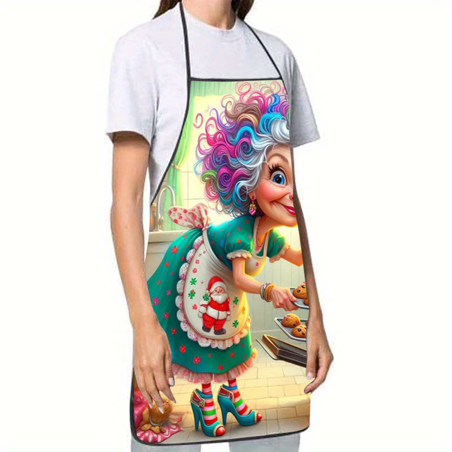 Funny Grandma Baking Apron, Co - Mom'S Home Cooking 评论和价格