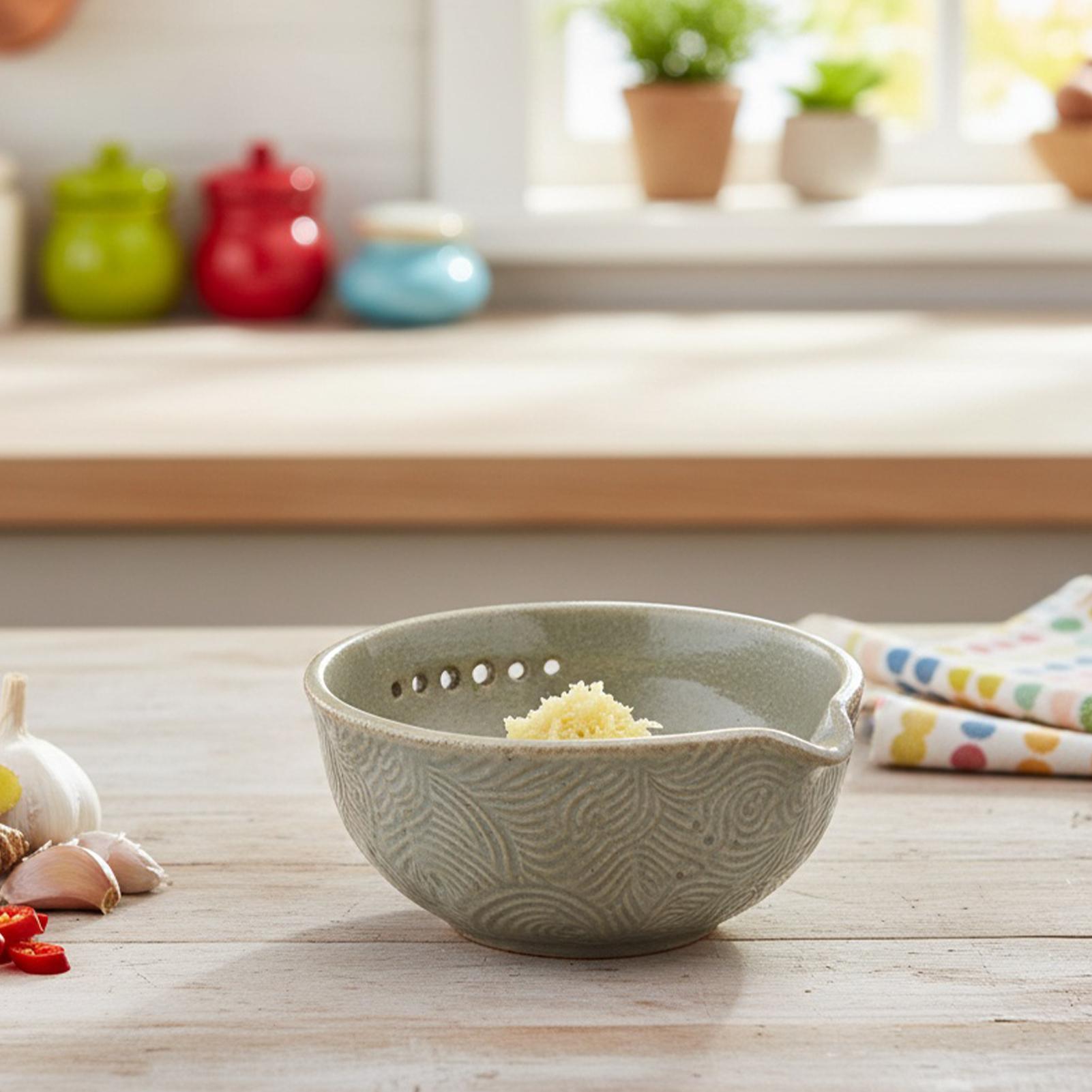 Grater Plate Ceramic Grinder B - Home Cooking Meal 评论和价格