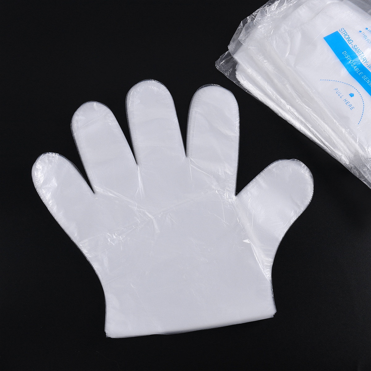 400Pcs Disposable Gloves Pe Pl - Home Cooking Oil Disposal 评论和价格