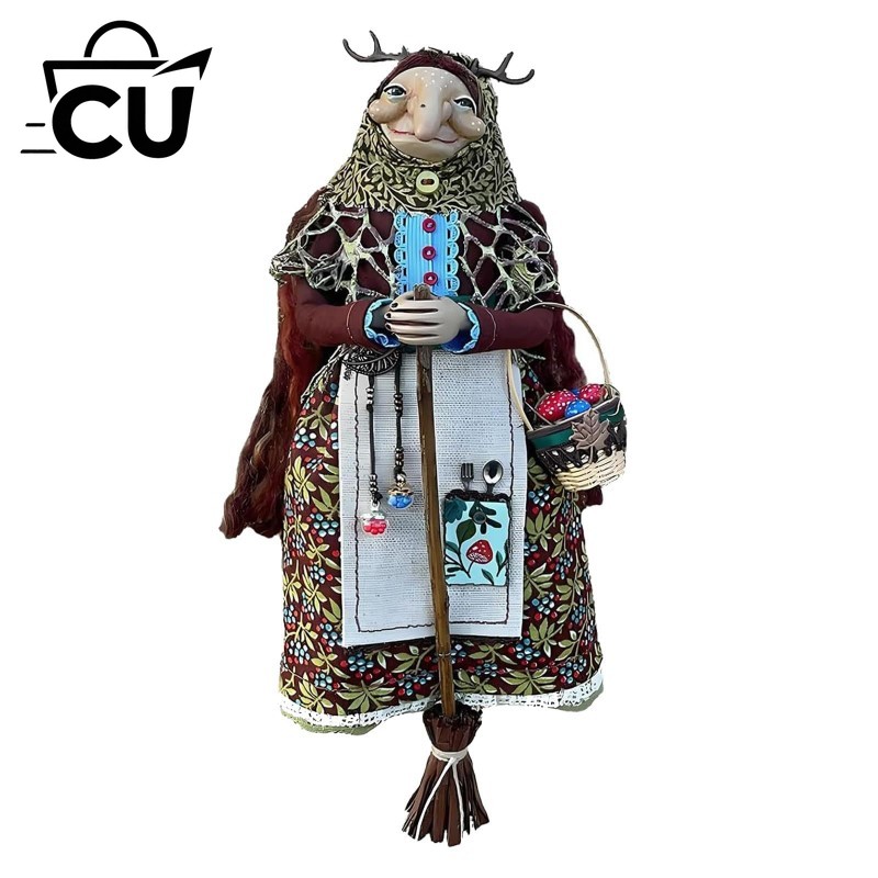 7inch Kitchen Witch Doll Luck  - Mom'S Home Cooking 评论和价格